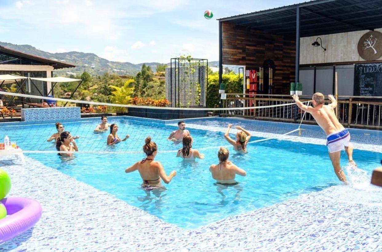 Happy Buddha Hostel & Lodge Guatapé 外观 照片